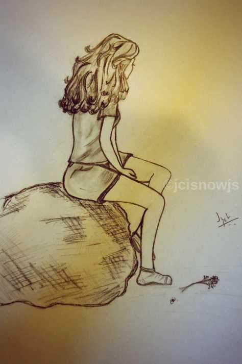 Betrayal - Sketch by Jyoti Singh
